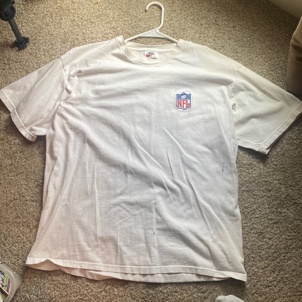 VTG Vintage Nike NFL white t shirt. Size XL